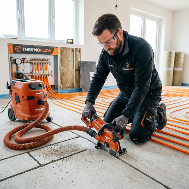 H.D. Dienstleistungen Fachmann beim Einfräsen